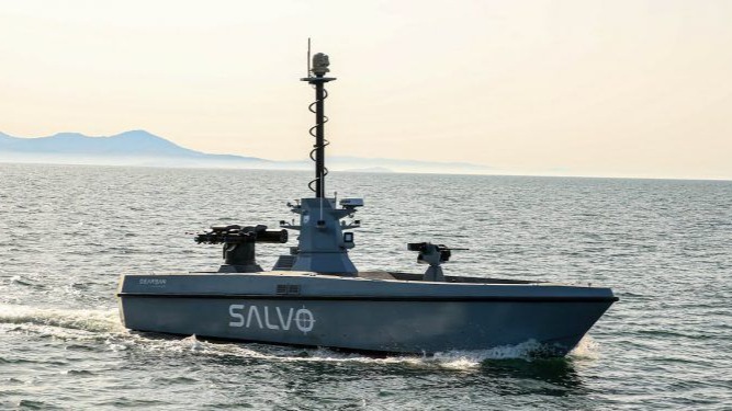 Kuartis Powers SALVO Autonomous Naval System